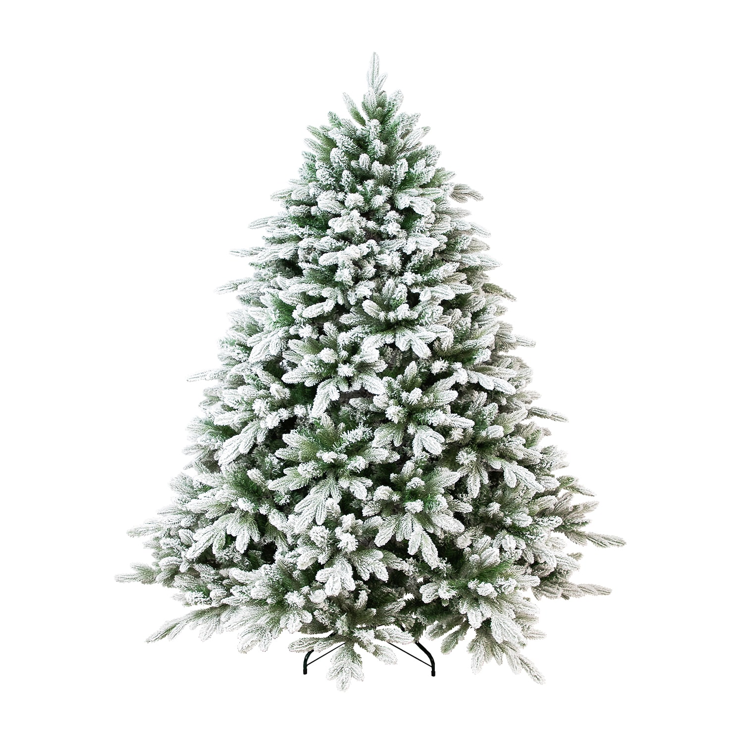 Northlight 7ft Mountain Pearl Flocked Artificial 6 1/2 Foot Flocked Christmas Tree