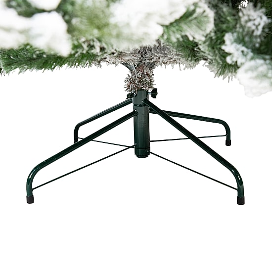 Northlight 7ft Mountain Pearl Flocked Artificial 6 1/2 Foot Flocked Christmas Tree