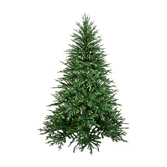 Northlight 7ft Twotone River Deer Pine Full Artificial 6 1/2 Foot Pine Christmas Tree