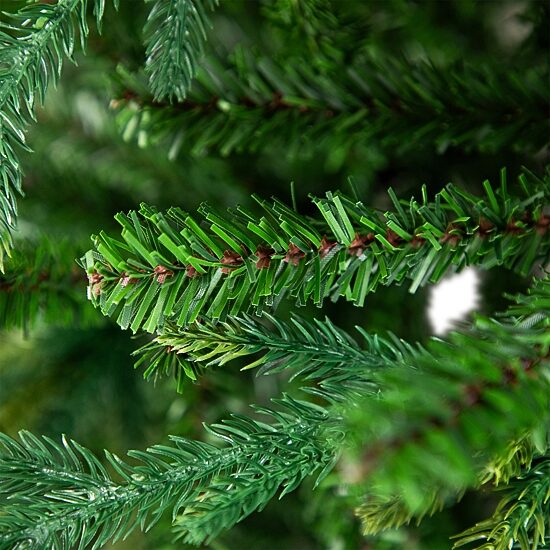 Northlight 7ft Twotone River Deer Pine Full Artificial 6 1/2 Foot Pine Christmas Tree