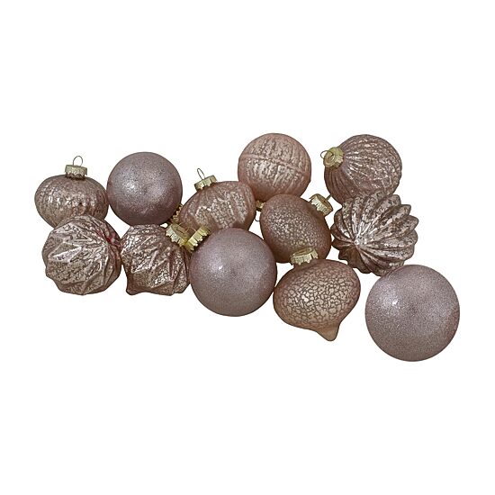 Northlight 3" Finial And Glass Ball Christmas Ornament