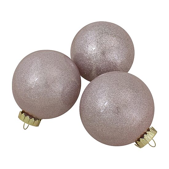 Northlight 3" Finial And Glass Ball Christmas Ornament