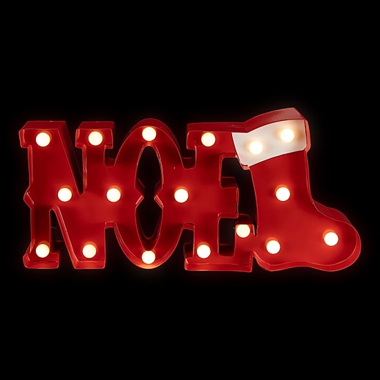 Northlight 16" Lighted "Noel" Marquee Lights