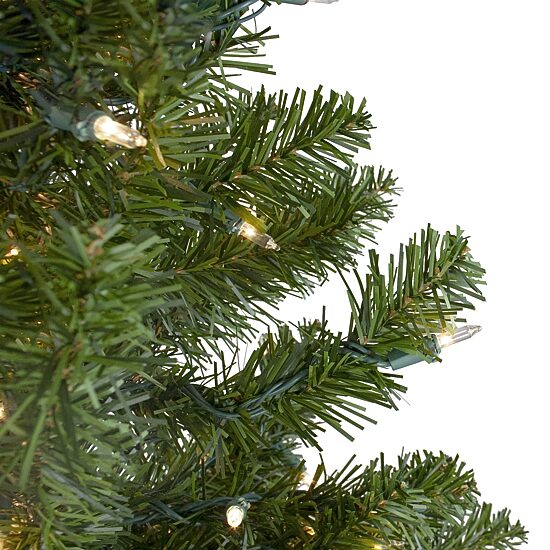 Northlight 3ft Prelit Full Canadian Pine 3 Foot Pre-Lit Pine Christmas Tree