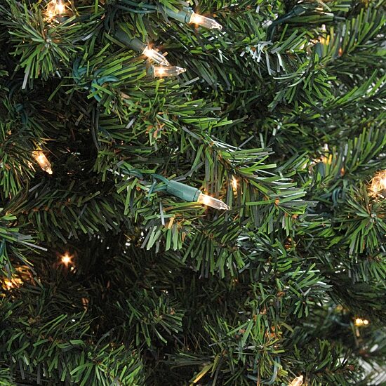 Northlight 3ft Prelit Full Canadian Pine 3 Foot Pre-Lit Pine Christmas Tree