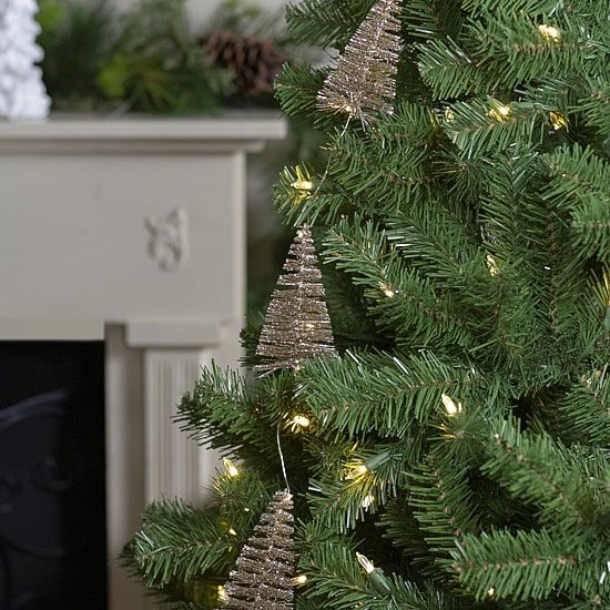 Northlight 7ft Led Mini Sisal Tree Christmas Indoor Garland