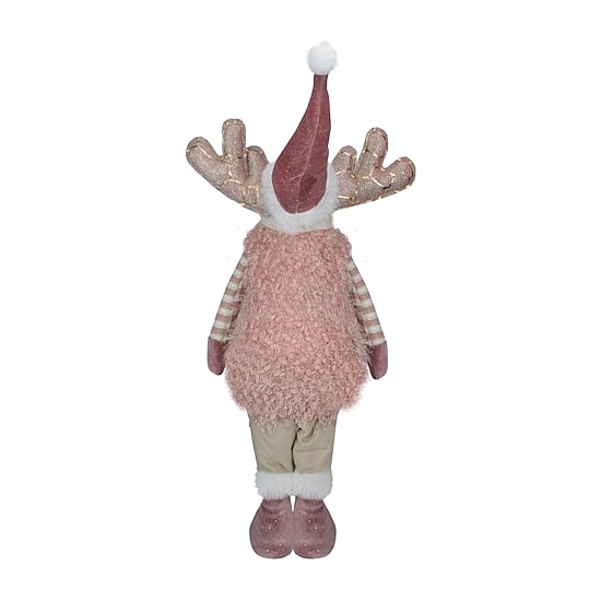 Northlight 26" Standing Boy Moose Christmas Figurine