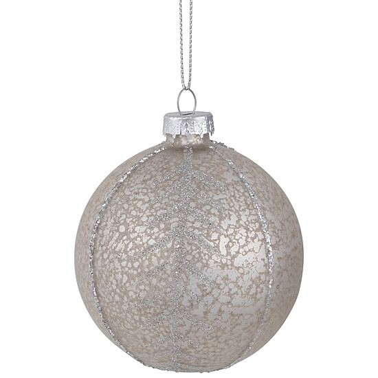 Northlight 3" Finish Glass Ball 9ct Christmas Ornament