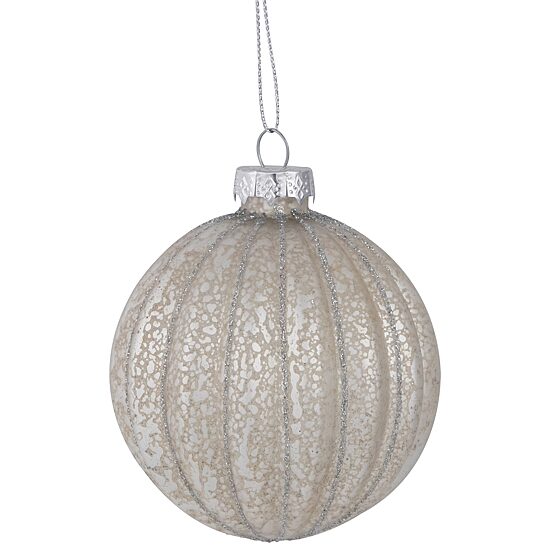 Northlight 3" Finish Glass Ball 9ct Christmas Ornament