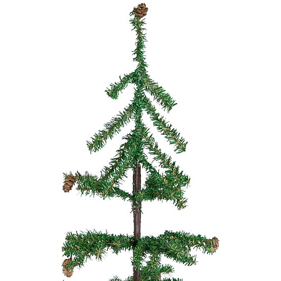 Northlight 3ft Medium Artificial With Mini Pine Cones In Burlap Base 3 Foot Pine Christmas Tree