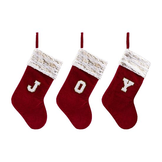 Northlight 20" Velvet Joy Christmas Stocking