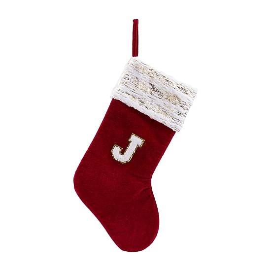 Northlight 20" Velvet Joy Christmas Stocking
