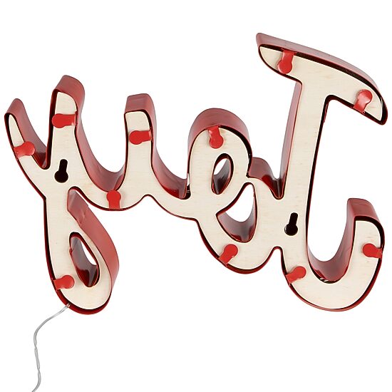 Northlight 11" Lighted "Joy" Marquee Lights