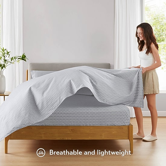 510 Design Soft Breathable 100% Cotton Sheet Set