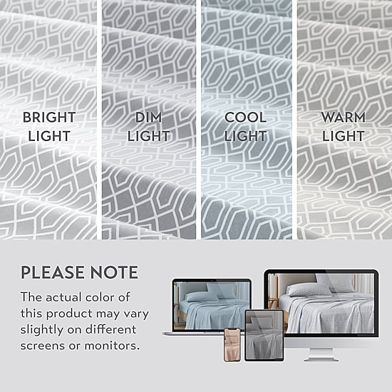 510 Design Soft Breathable 100% Cotton Sheet Set
