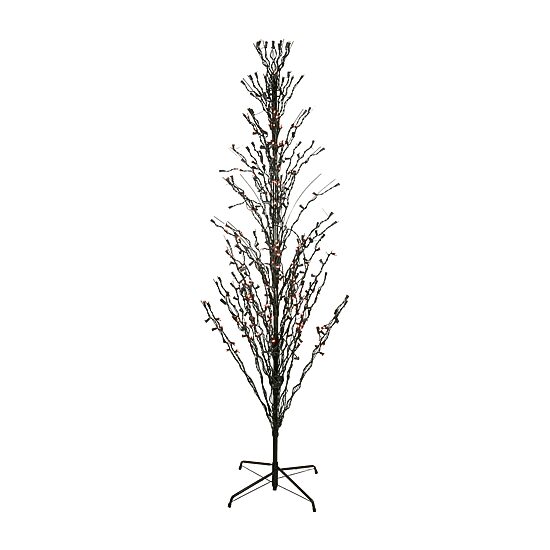 Northlight 4ft Prelit Cascade Outdoor Twig Lighted Indoor Artificial Tree