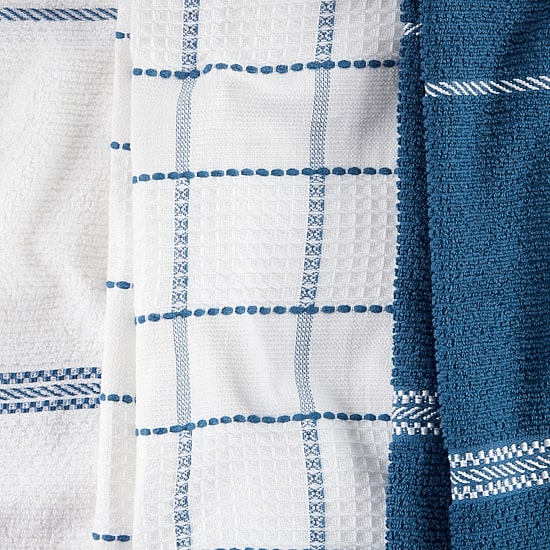 Martha Stewart Waffle 6-pc. Kitchen Towel Set