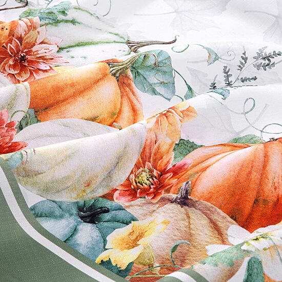 Threadmade Pumpkin Harvest Vine 4-pc. Napkins