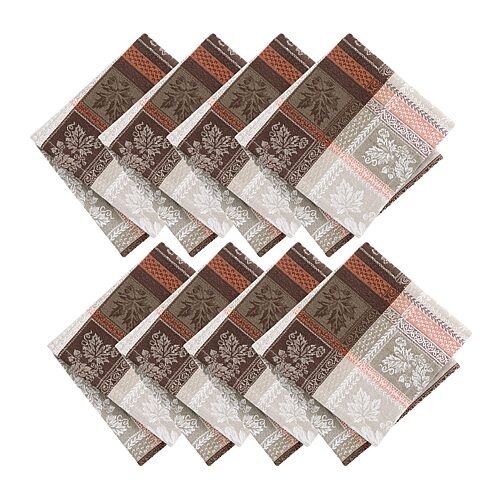Threadmade Windswept Harvest 8-pc. Napkins, One Size, Multiple Colors