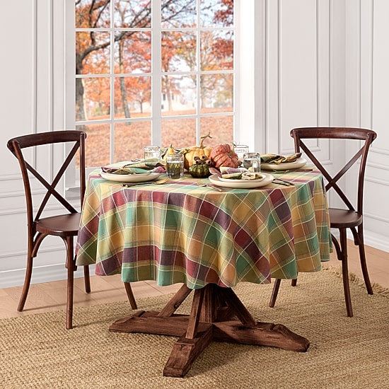 Elrene Home Fashions Autumn Acres Tablecloth
