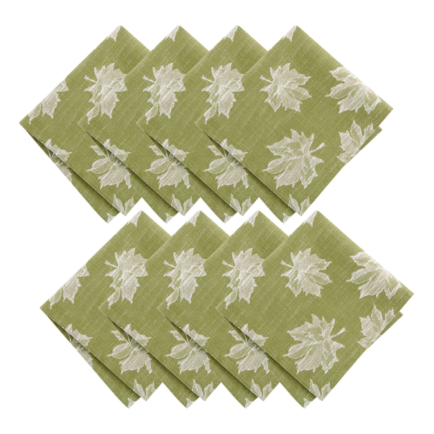 Elrene Home Fashions Falling Leaves 8-pc. Napkins