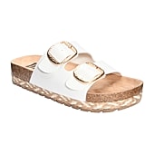 Dirty Laundry Tunder Womens Adjustable Strap Footbed Sandals