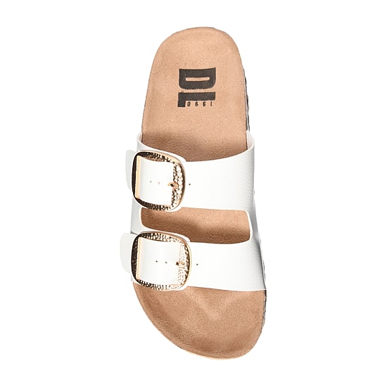 Dirty Laundry Tunder Womens Adjustable Strap Footbed Sandals
