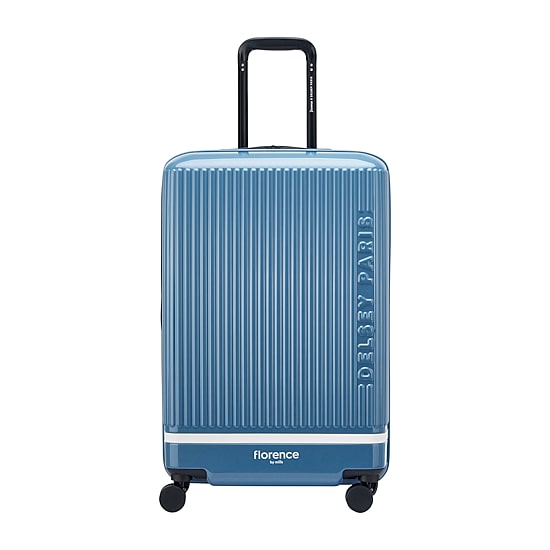Florence By Mills X Delsey Paris Spin Me Away 24 Inch Hardside Expandable Checked Spinner Luggage