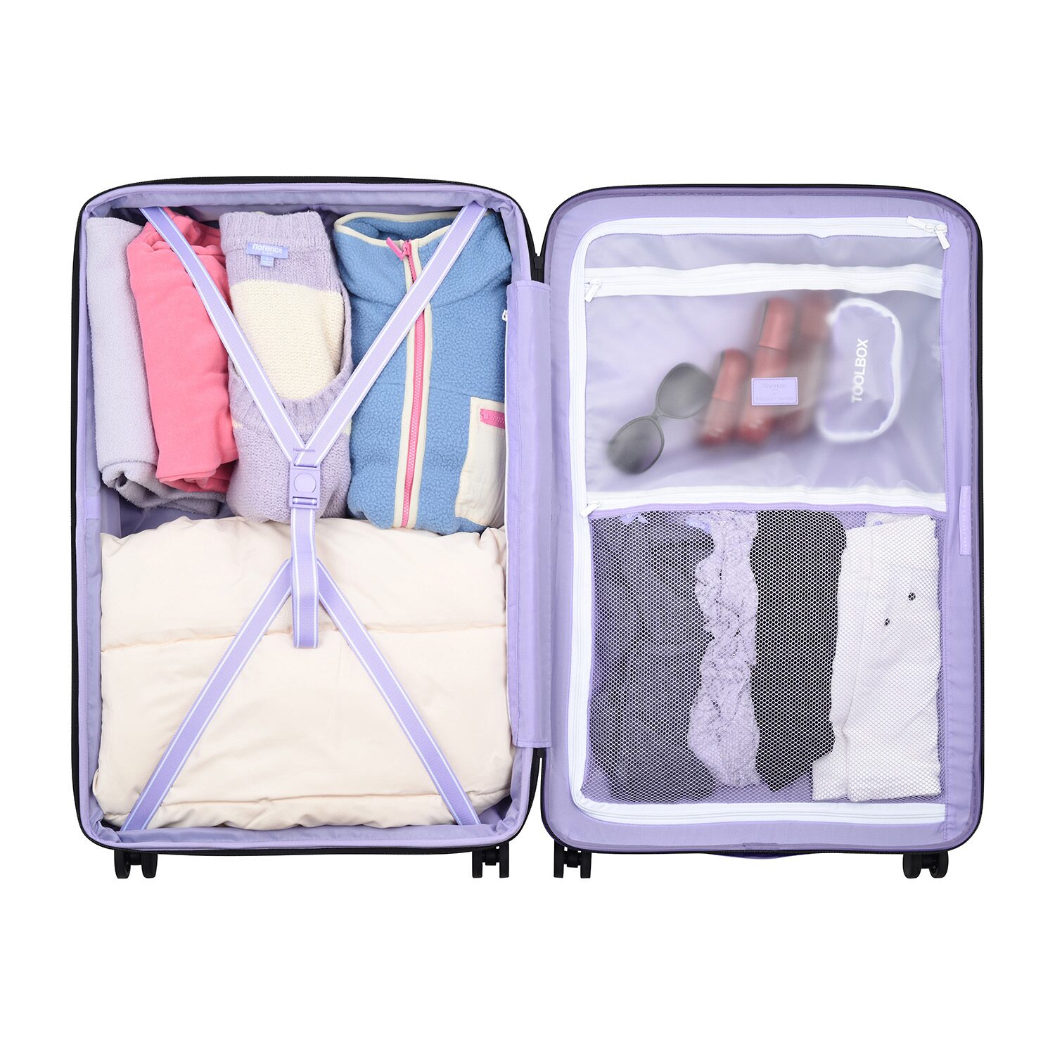 Florence By Mills X Delsey Paris Spin Me Away 29 Inch Hardside Expandable Checked Spinner Luggage