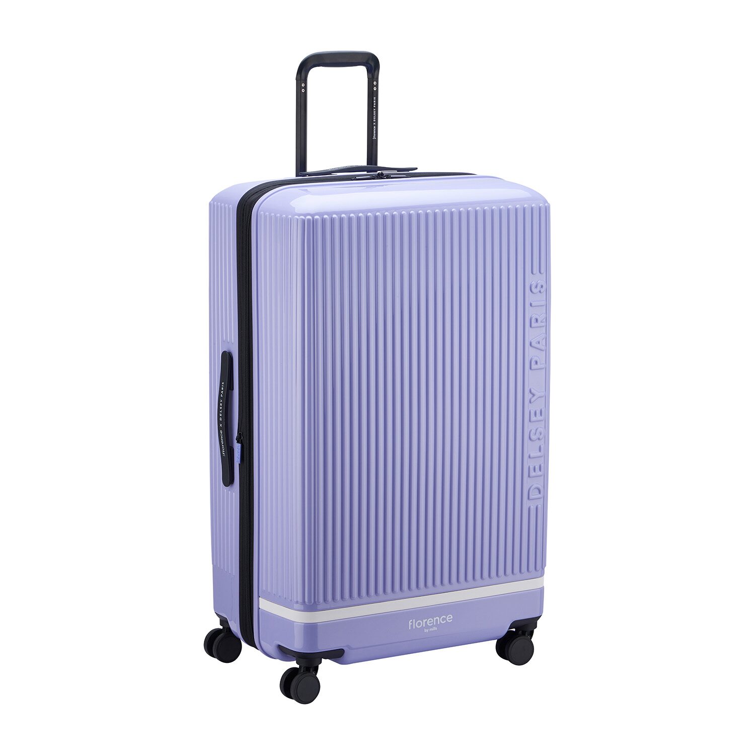 Florence By Mills X Delsey Paris Spin Me Away 29 Inch Hardside Expandable Checked Spinner Luggage