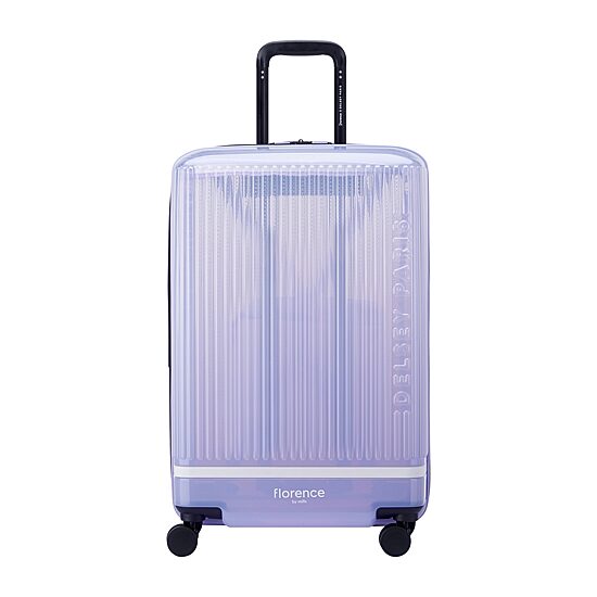 Florence By Mills X Delsey Paris Gotta Glow 24 Inch Hardside Expandable Checked Spinner Luggage