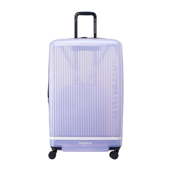 Florence By Mills X Delsey Paris Gotta Glow 28 Inch Hardside Expandable Checked Spinner Luggage