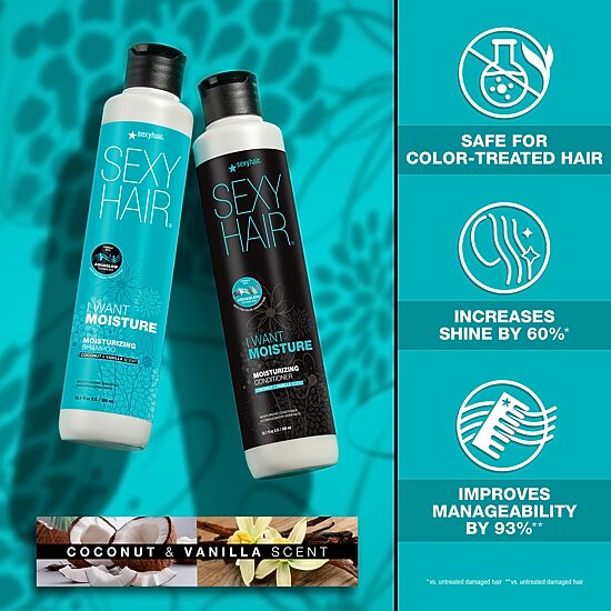 Sexy Hair I Want Moisture Conditioner 33 oz.
