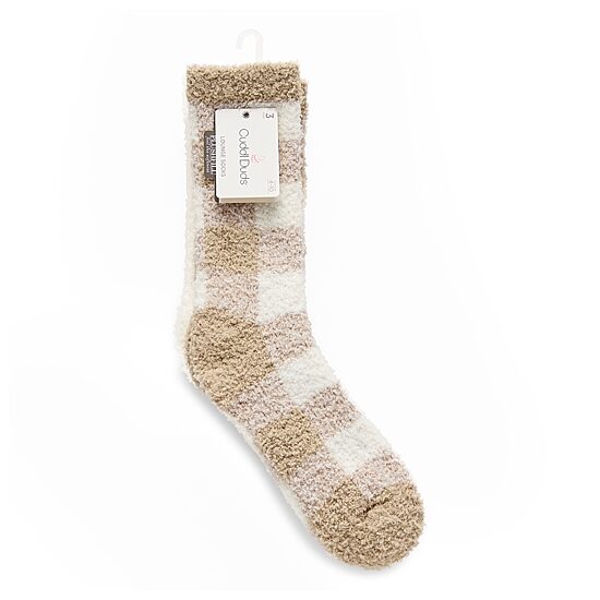 Cuddl Duds Whispersoft Womens 3 Pair Crew Socks
