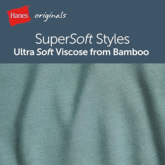 Hanes Originals Supersoft Total Support Pouch Mens 3 Pack Support Pouch Boxer Briefs Uosba3