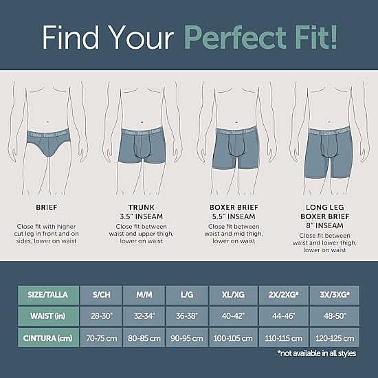 Hanes Originals Supersoft Mens 3 Pack Cooling Multi-Pack Comfort Waistband Trunks Uo2tb3