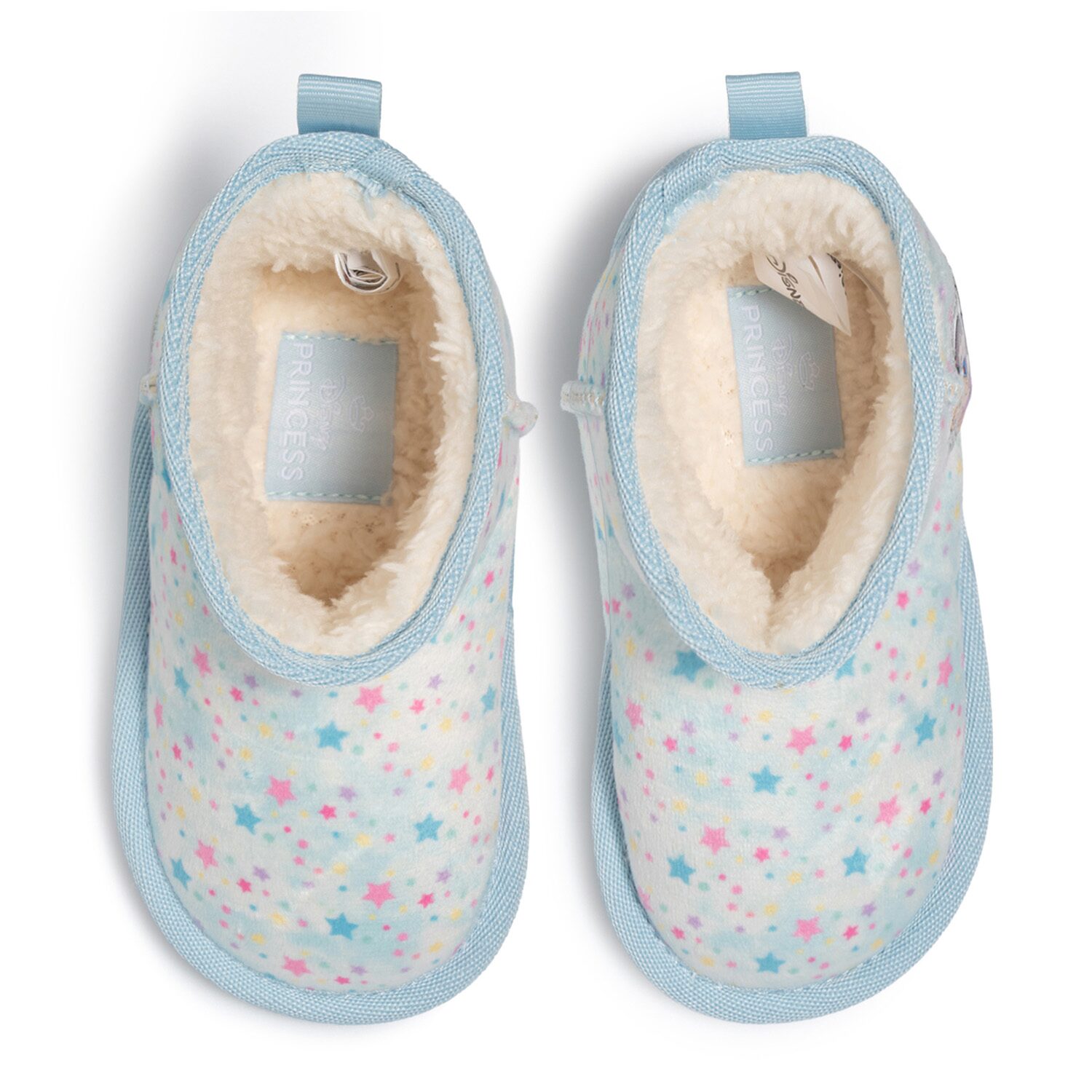 Ground Up Toddler Girls Princess Disney Princess Cozy Boot Flat Heel Winter Boots