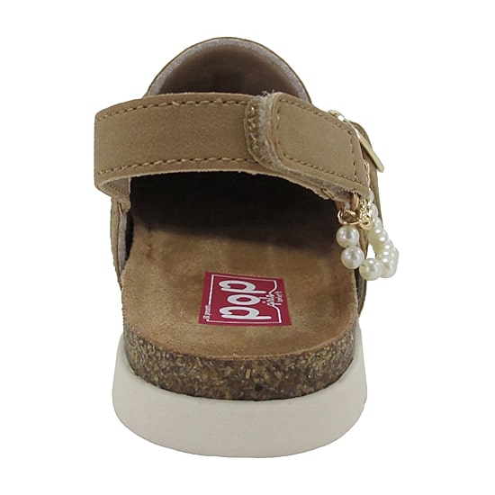 Pop Brystol Little & Big Kid Girls Round Closed Toe Mules