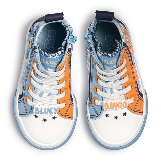 Ground Up Bluey High Top Toddler Unisex Bluey Sneakers