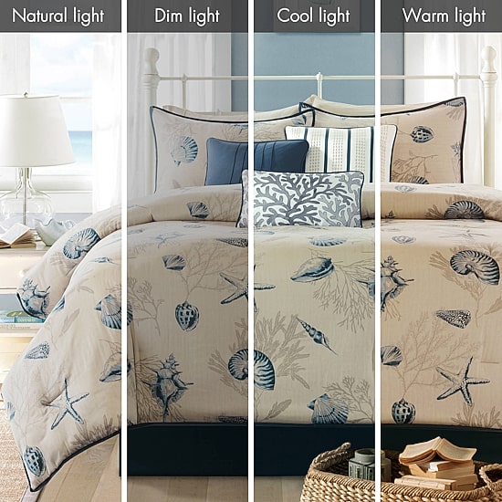 Madison Park Nantucket Coastal 7-pc. Cotton Printed Comforter Set
