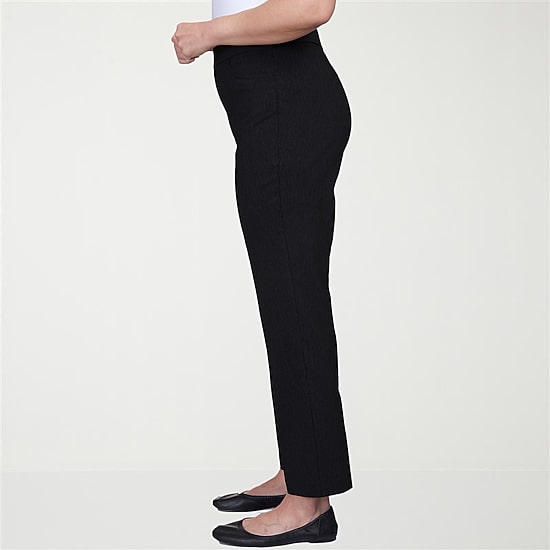 Alfred Dunner Classics Womens Allure Stretch Pant
