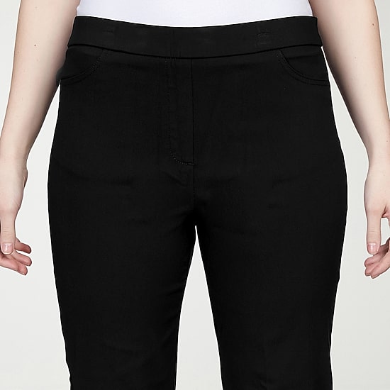 Alfred Dunner Classics Womens Allure Stretch Pant