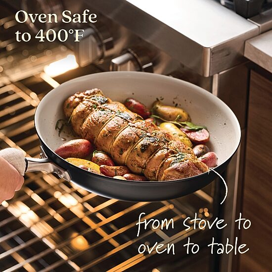 Anolon Ceramic 12" Non-Stick Frying Pan