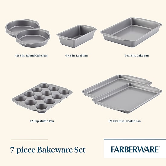 Farberware 7-pc. Non-Stick Bakeware Set