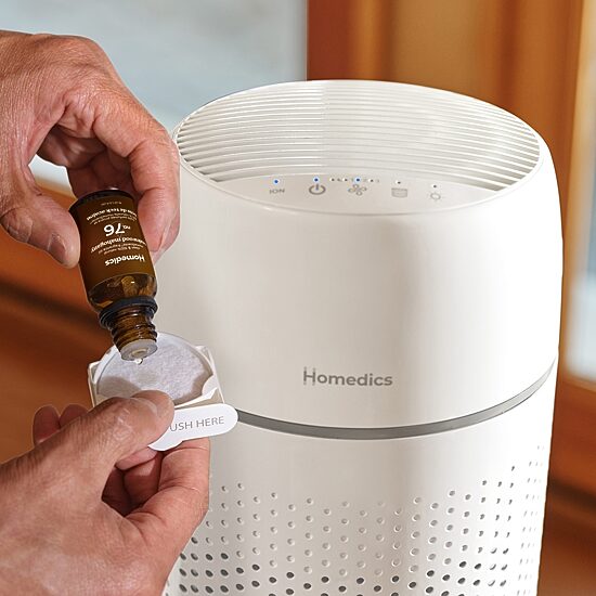 HoMedics 360 Hepa Medium Room Air Purifier