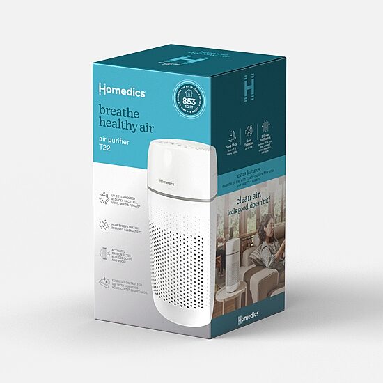 HoMedics 360 Hepa Medium Room Air Purifier