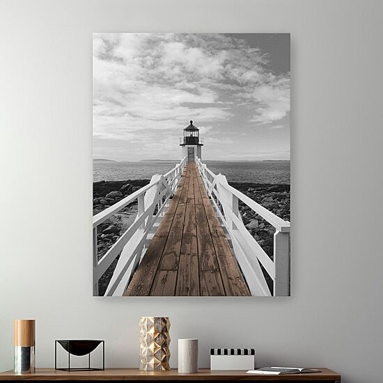 Lumaprints Port Clyde Lighthouse Canvas Art