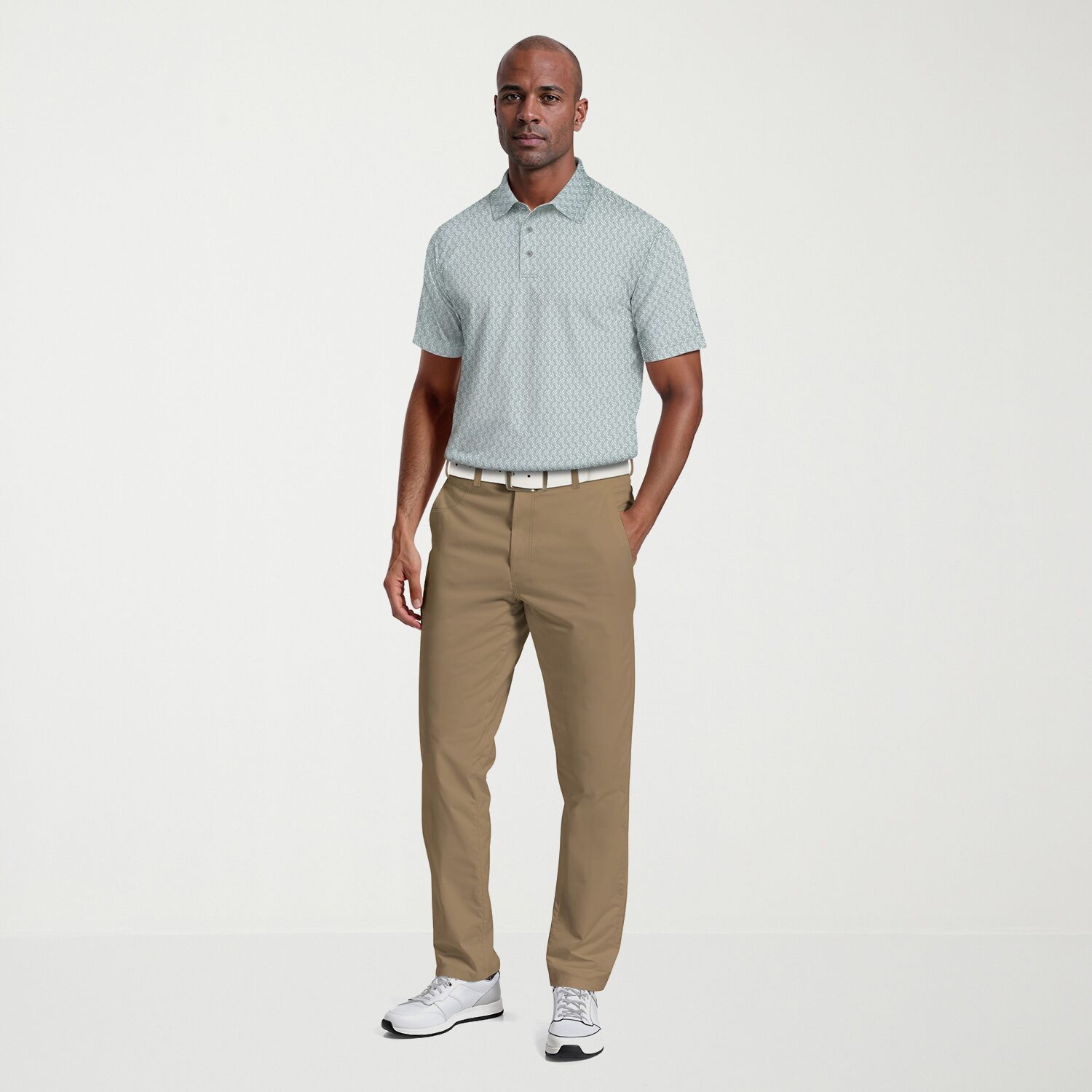 PGA TOUR Mens Short Sleeve Polo Shirt