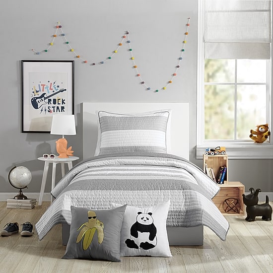 Urban Playground Lavelle Stripes Quilt Set