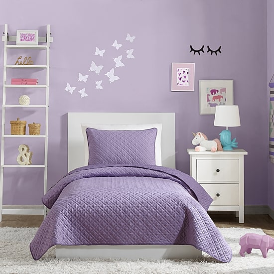 Urban Playground Angelietta Plaid Quilt Set